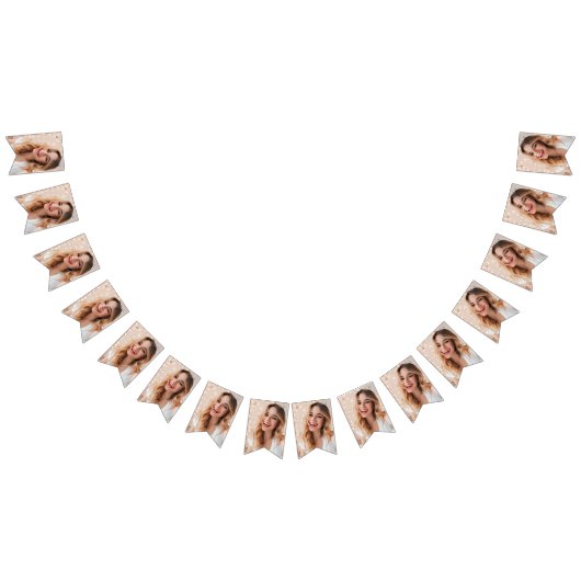 Bannière À Fanions Votre visage sur une graduation personnalisée (Tout)