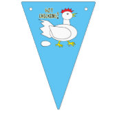 Bannière À Fanions Vous avez des poulets ? (Premier drapeau)