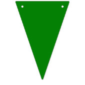Bannière À Fanions Vrai vert (Troisième drapeau)