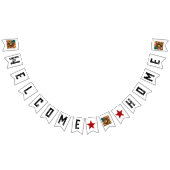 Bannière À Fanions Welcome Home Patriotic USMC Customizable (Tout)