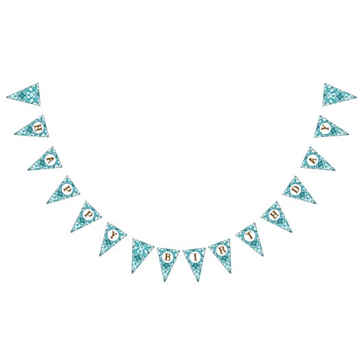 Bannière À Fanions Western Horse Birthday Bunting Flags (Tout)