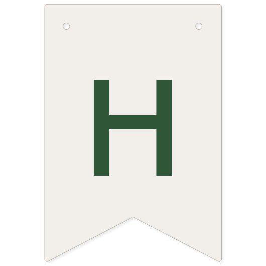 Bannière À Fanions Wild One mignonne Dinosaur Première fête d'anniver (Deuxième drapeau)