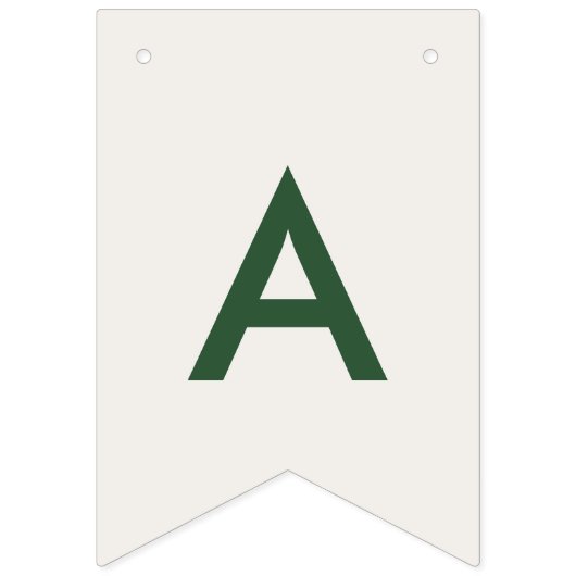 Bannière À Fanions Wild One mignonne Dinosaur Première fête d'anniver (Troisième drapeau)