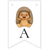 Bannière À Fanions Wild un thème safari premier anniversaire (Troisième drapeau)