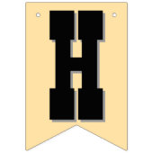 Bannière À Fanions Wild West Buckin' Birthday (Deuxième drapeau)