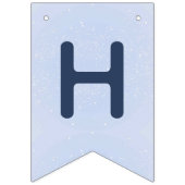 Bannière À Fanions Winter Forest Birthday Banner (Deuxième drapeau)