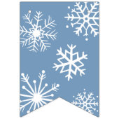 Bannière À Fanions Winter Wonderland Welcome Baby (Premier drapeau)