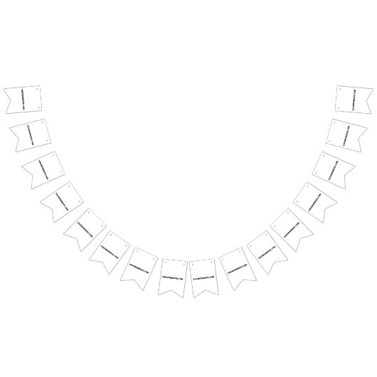 Bannière À Fanions YourWebSite.com (Tout)