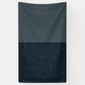 Bannière à texture double au charbon de bois perso (Vertical)