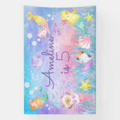 Bannière à thème Mercat magique 4 pi X 6 pi (Verticale)