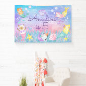 Bannière à thème Mercat magique 4 pi X 6 pi (Insitu)