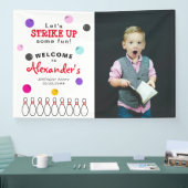 Bannière Affiche de bienvenue d'anniversaire de Bo (Salon professionnel)