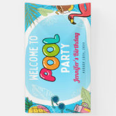 Bannière Affiche de bienvenue d'anniversaire de la (Vertical)