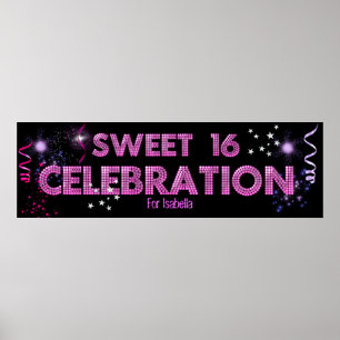 Bannière Affiche Sweet 16