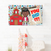 Bannière afro-américaine pour la graduation présco (En situation)