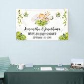 Bannière Animaux de la Jungle Baby shower (Salon professionnel)