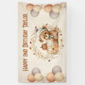 Bannière Anniversaire de enfant d'automne de migno (Vertical)