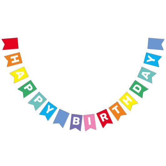 Bannière arc-en-ciel d'anniversaire joyeuse et mod (Tout)