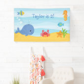 Bannière arrière-plan pour la fête d'anniversaire  (En situation)