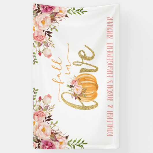 Bannière automne amoureux (Vertical)