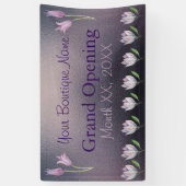 Bannière avec grommets Boutique Tulip Outdoor (Vertical)