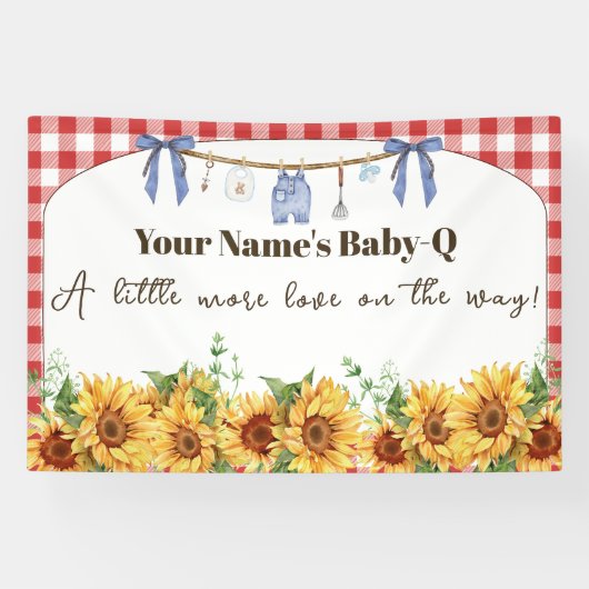 Bannière Baby Shower (Horizontal)