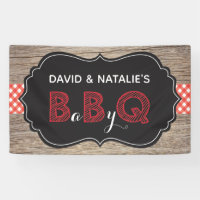 Bannière Baby shower BBQ BBQ Bébé
