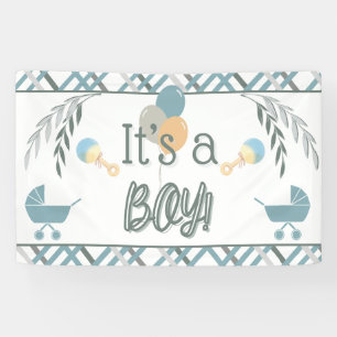 Bannière baby shower Buggy Boy