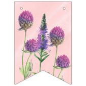 Bannière Baby shower fleur sauvage (Troisième drapeau)