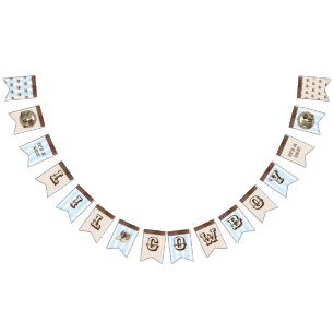 Bannière Baby shower Lil Cowboy