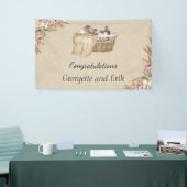 Bannière Baby shower vintage (Salon professionnel)