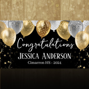 Bannière Ballons d'or Argent