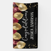 Bannière Ballons Red Gold (Verticale)