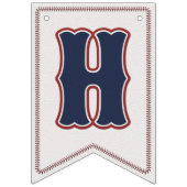 Bannière Bannière Bleue du drapeau du baseball (Deuxième drapeau)