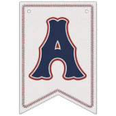 Bannière Bannière Bleue du drapeau du baseball (Troisième drapeau)