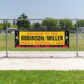 Bannière barbecue et réunion de famille (En situation)