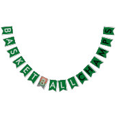 Bannière Basketball Champs Green Bunting (Tout)