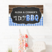 Bannière BBQ - Bleu (En situation)