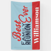 Bannière BBQ Bleue Pour Votre Meilleure Réunion Fa (Vertical)