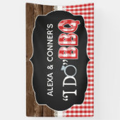 Bannière BBQ - Rouge (Vertical)