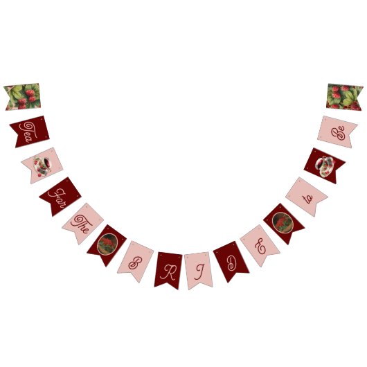 Bannière Berry "Tea for the Bride-to-Be" (Tout)