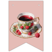 Bannière Berry "Tea for the Bride-to-Be" (Troisième drapeau)