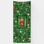 Bannière - Billard - 35ème Fête (Vertical)