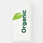 Bannière biologique (Verticale)