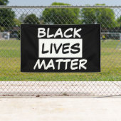 Bannière - BLACK LIVES IMPORTE (En situation)