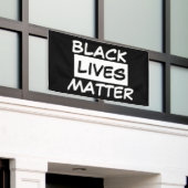 Bannière - BLACK LIVES IMPORTE (Bâtiment extérieur)