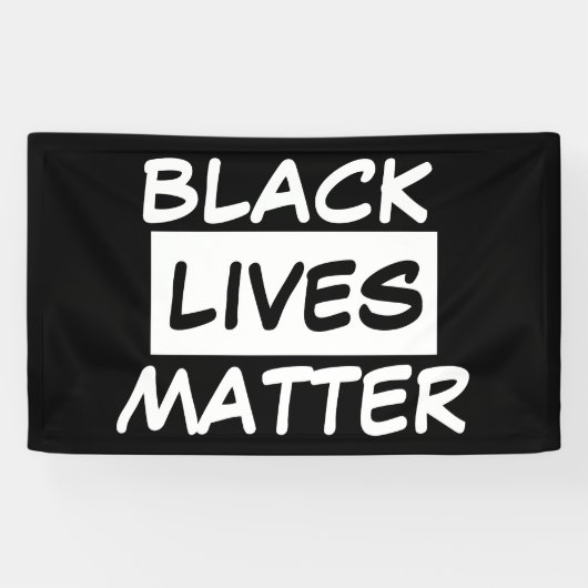 Bannière - BLACK LIVES IMPORTE (Horizontal)