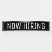 Bannière Black Now Hiring (Horizontal)