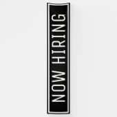 Bannière Black Now Hiring (Vertical)