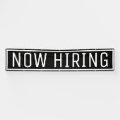 Bannière Black Now Hiring (Horizontal)